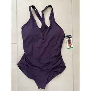 Lands End Swim One Piece Swimsuit Plus Size Swimwear